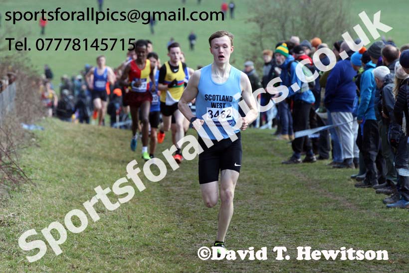 Mens under-17s 2019 British Athletics Inter Counties Cross Country, Prestwood Hall, Loughborough. Photo:  David T. Hewitson/Sports for All Pics